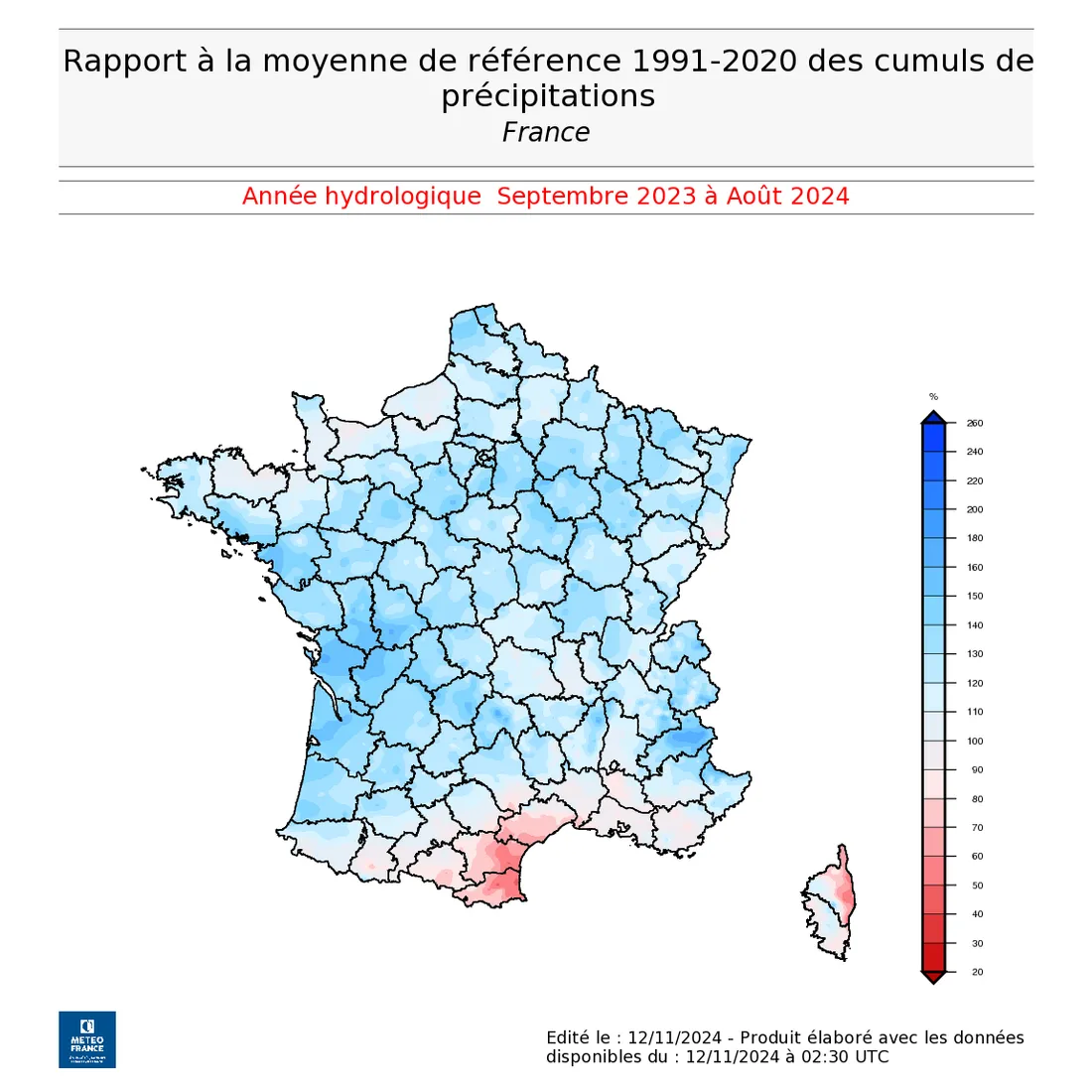 État de la sécheresse dans les Pyrénées-Orientales en octobre 2024