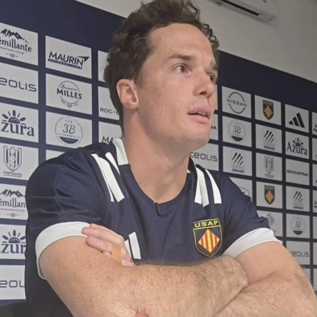 Tristan Tedder pousse son coup de gueule en conf presse.