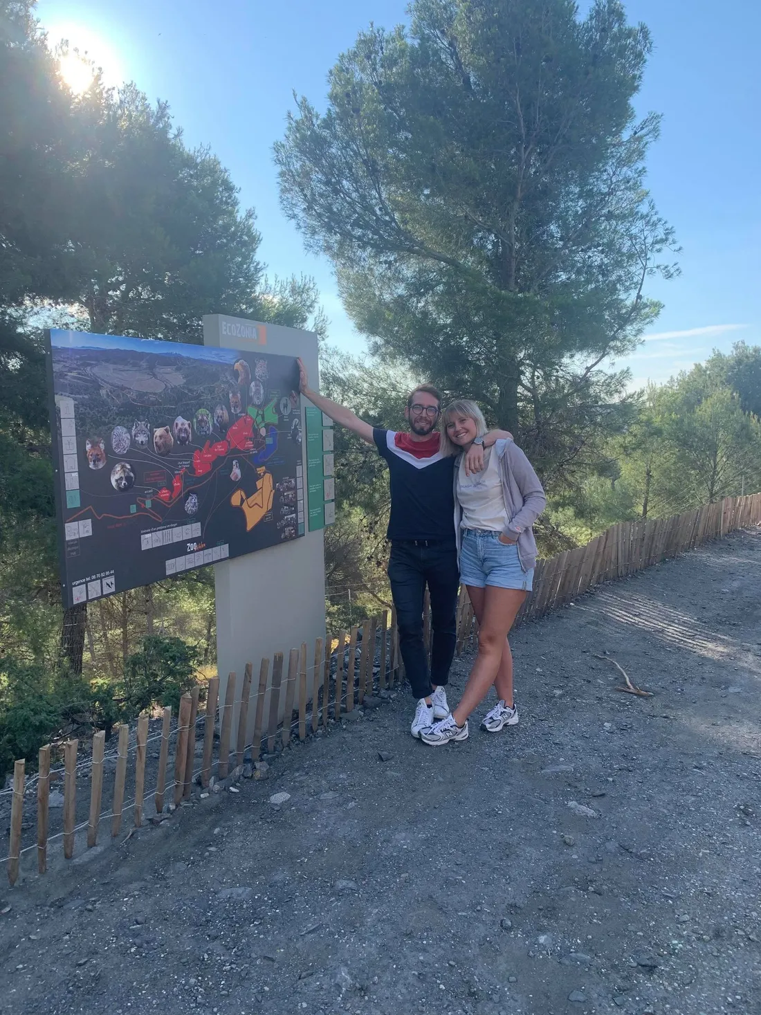 loic et camille au parc