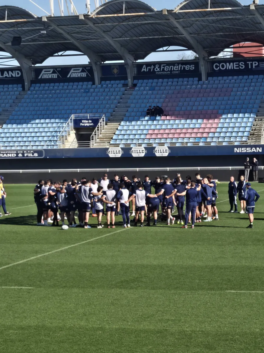 L'Usap en plein Calîn