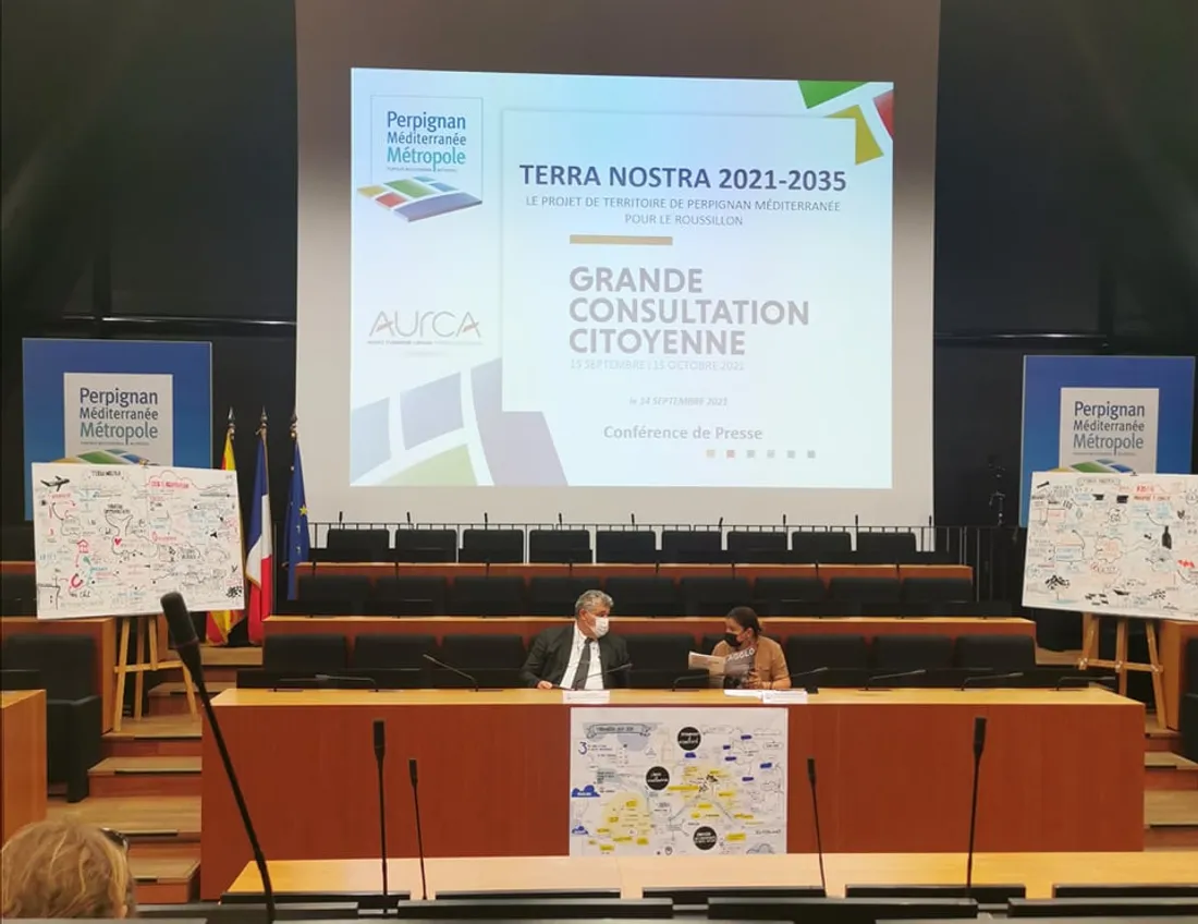 Robert Vila et Armelle Revel-Fourcade présentent la grande consultation citoyenne du P.M.M