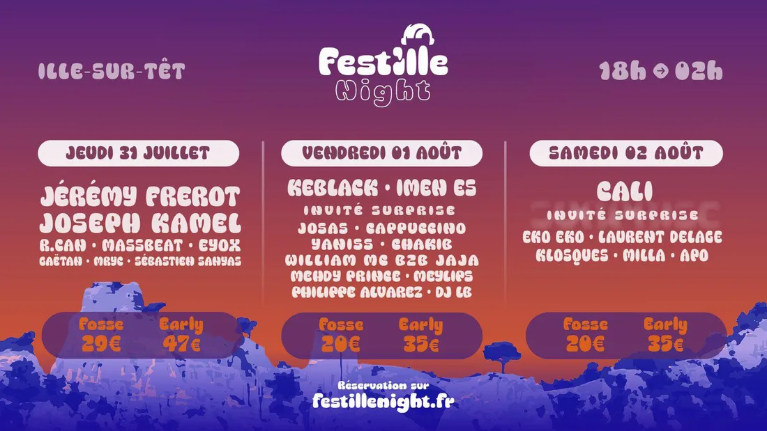 Programmation Fest'ille 2025