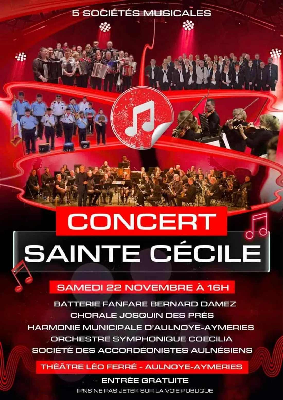 Concert de Sainte Cécile