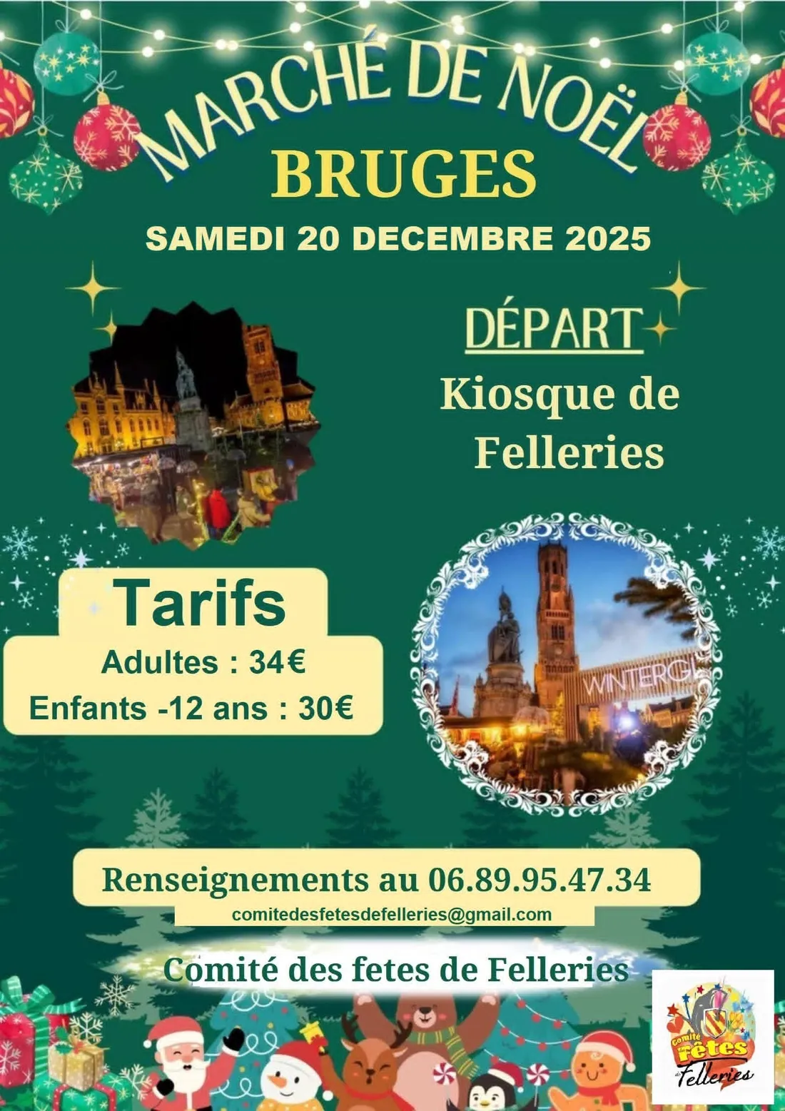 Marché de Noël à Bruges