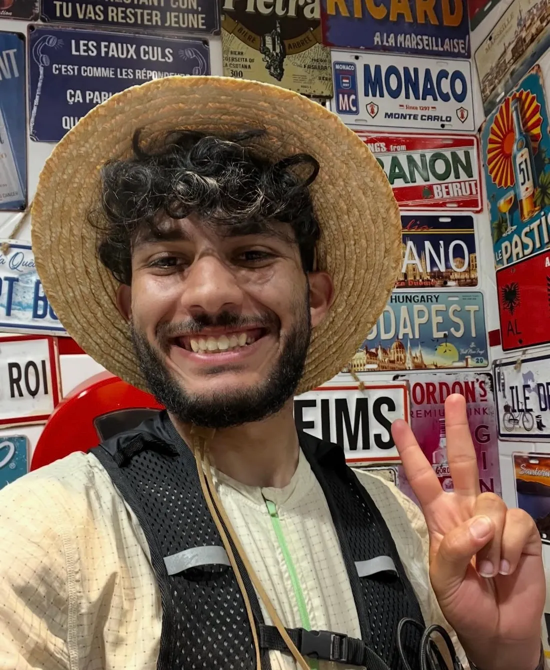 Ilyès en route pour Marseille