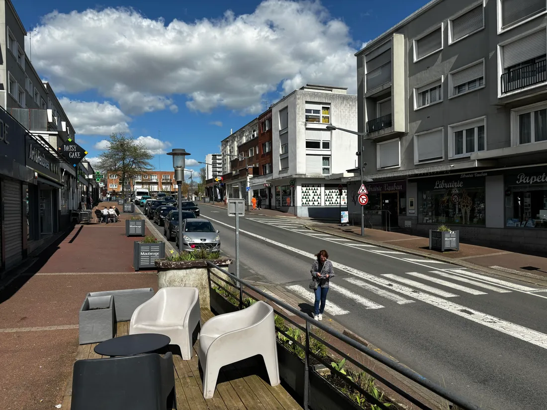 Avenue Mabuse Maubeuge, avant les travaux