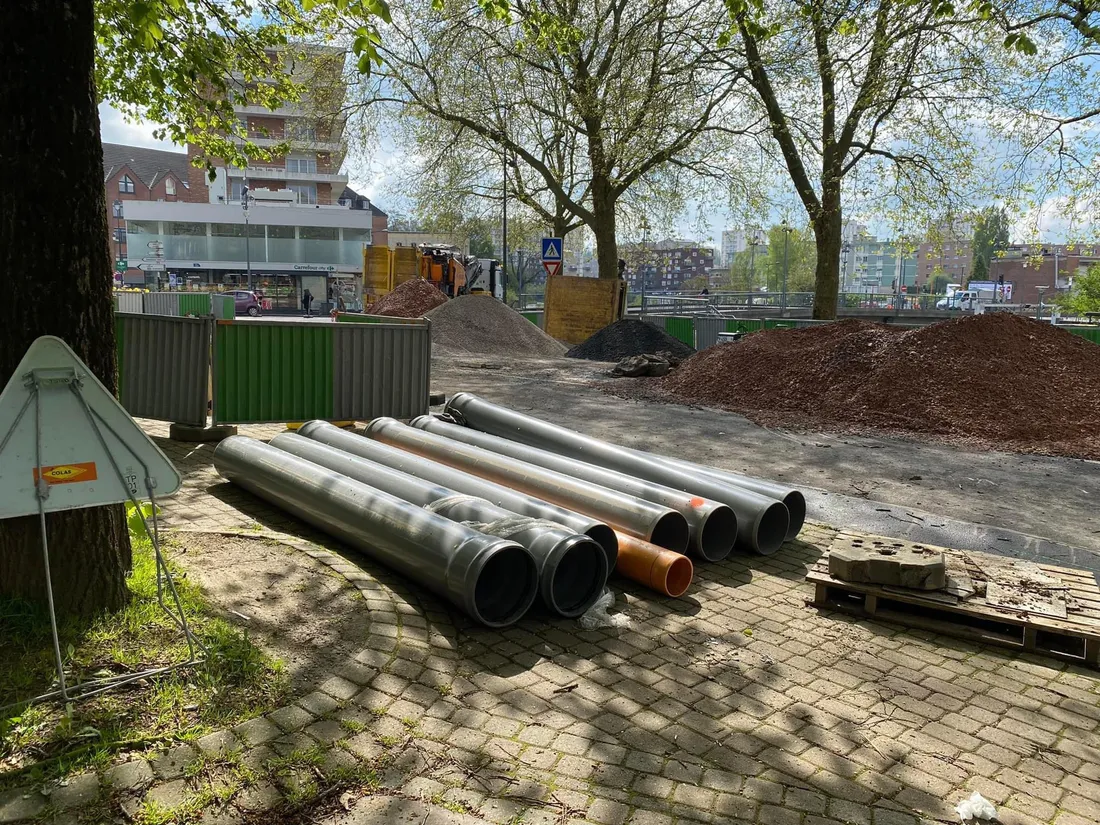 Chantier avenue Mabuse Maubeuge