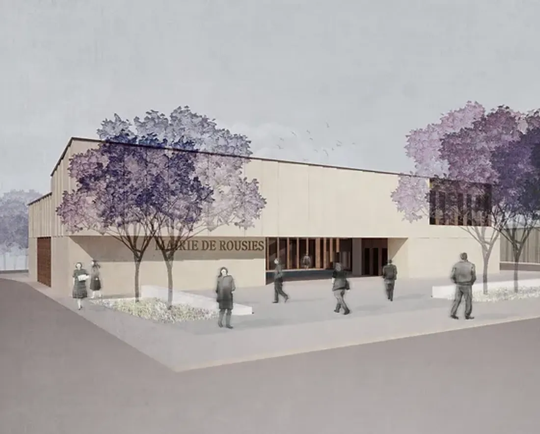 La nouvelle mairie de Rousies