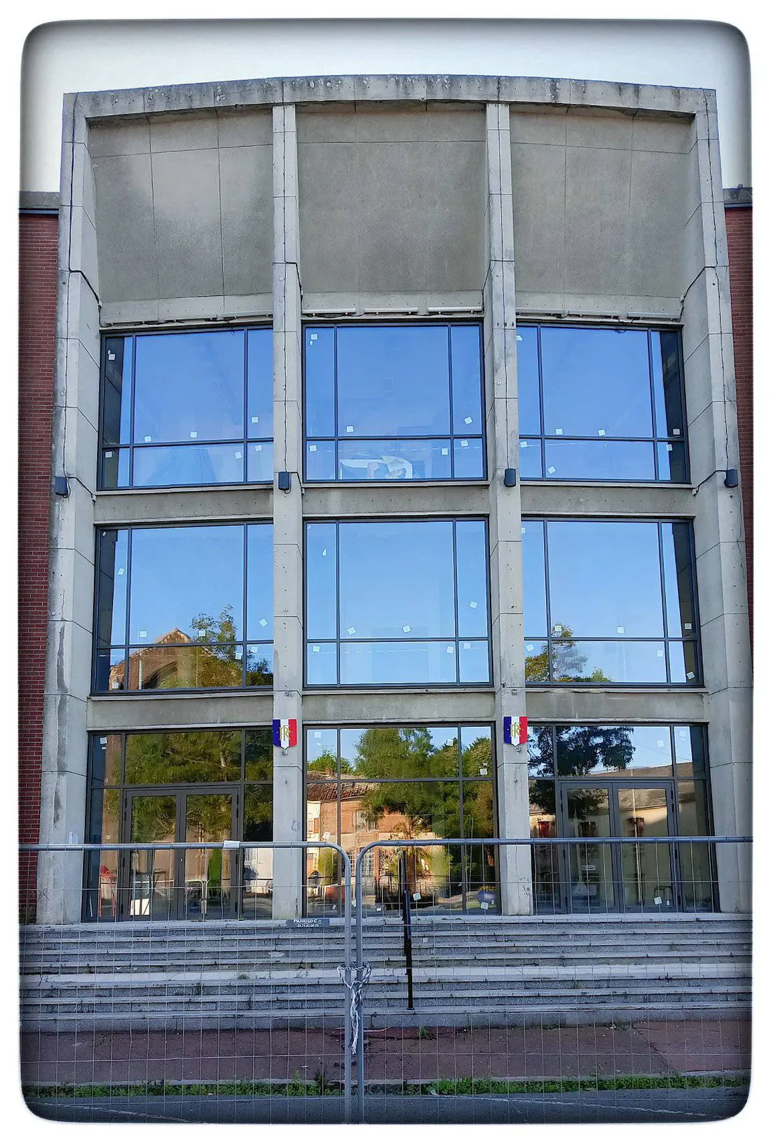 Le centre culturel d'Hautmont est en chantier depuis octobre 2023.