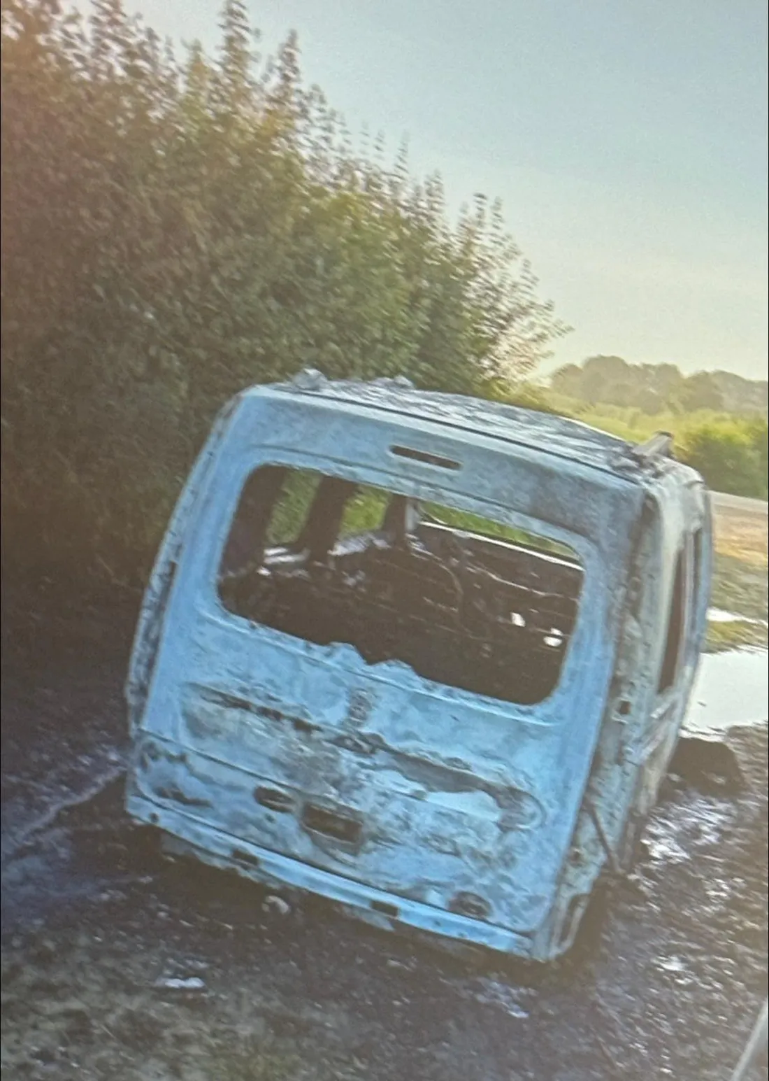 Voiture incendiée