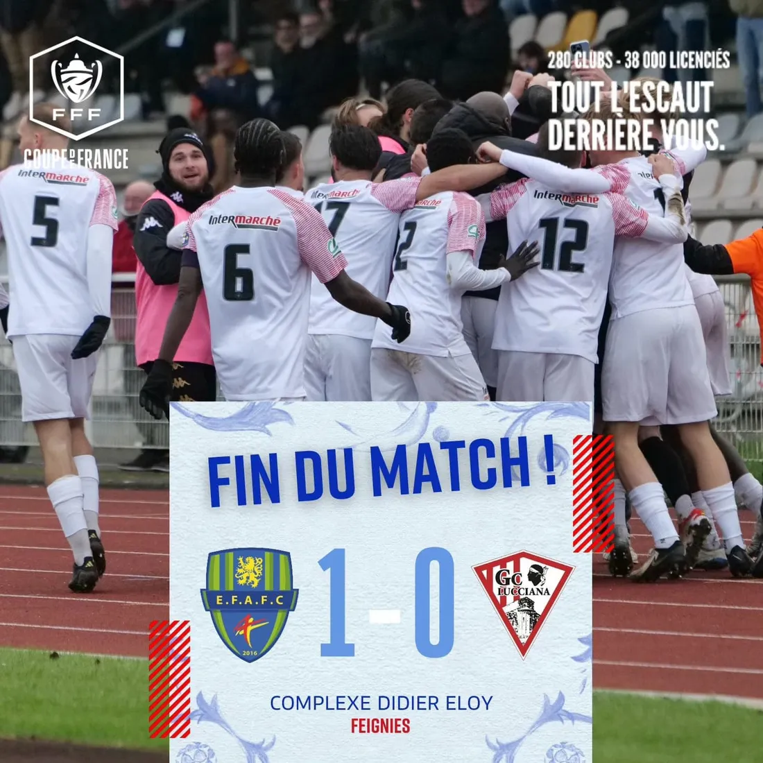 Feignies Aulnoye coupe de france