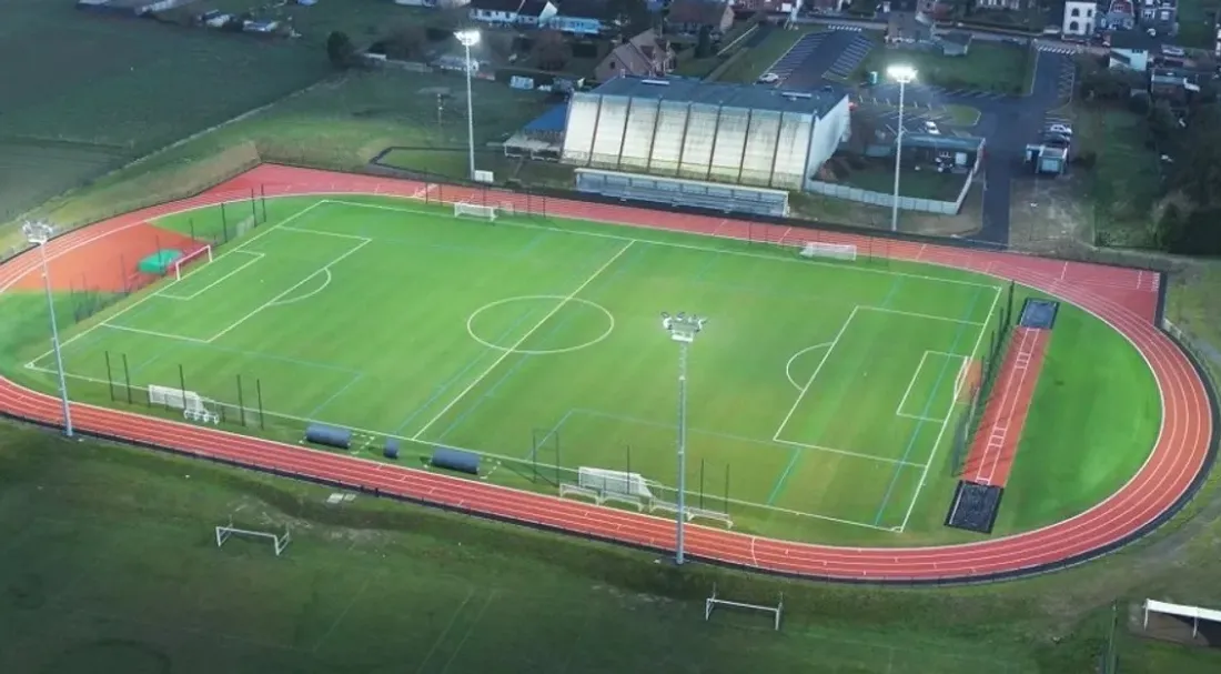 Photo d'illustration avec le terrain de Jeumont