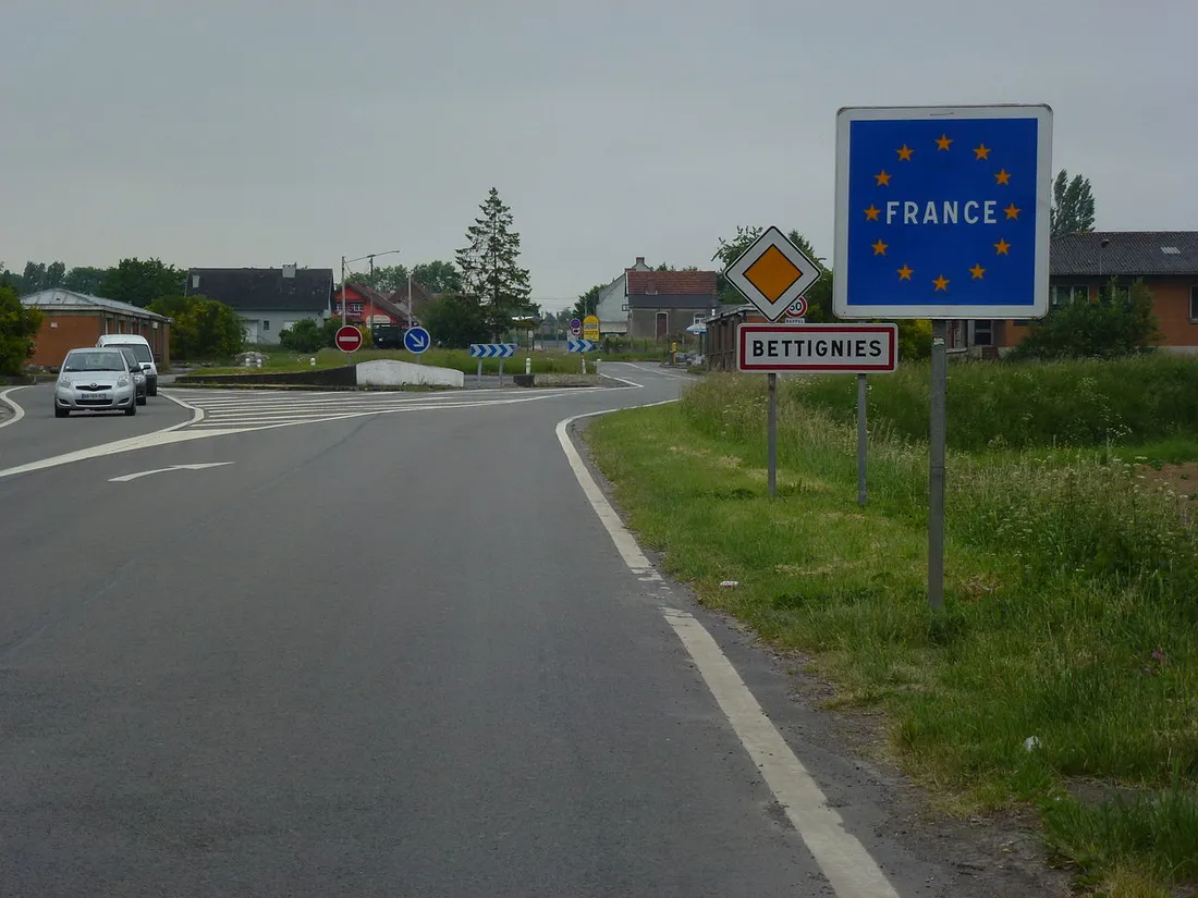 Image frontière franco belge