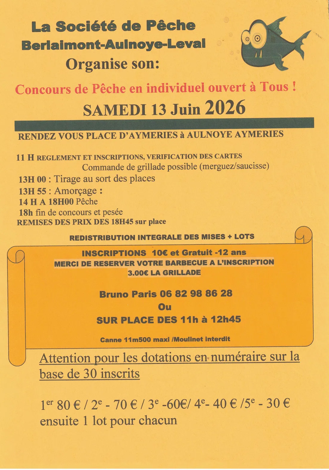 Concours de pêche