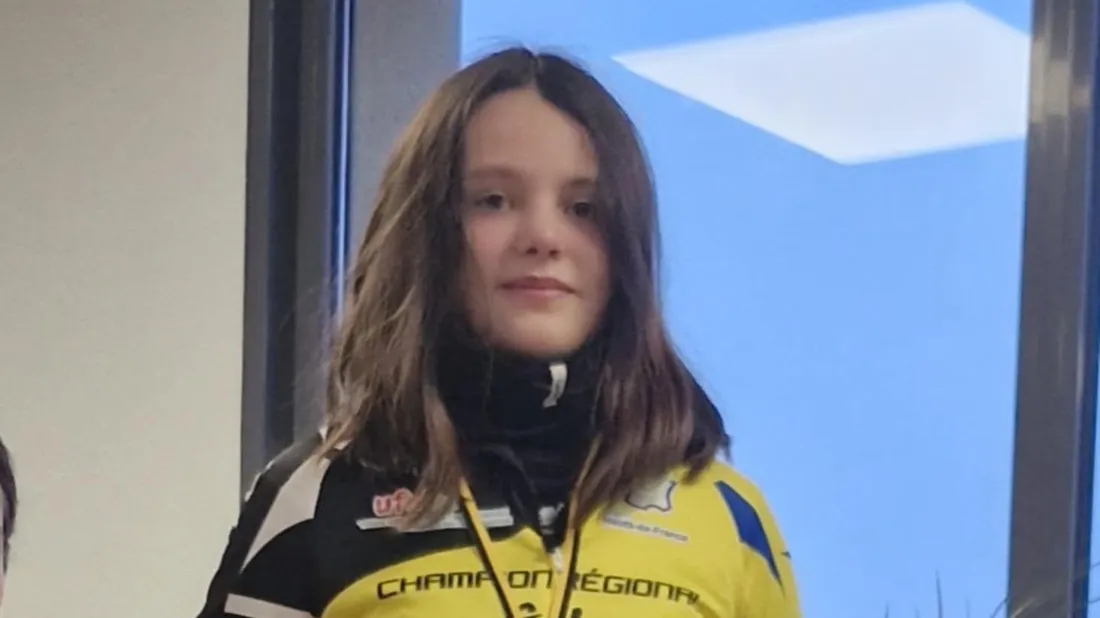 Emma Dubray, championne régionale de cyclocross UFOLEP