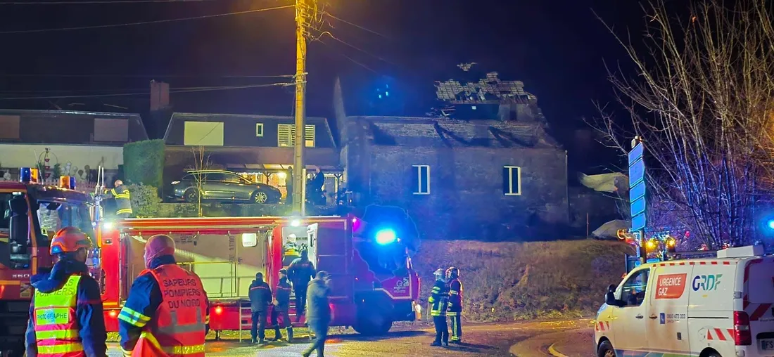 Coup de vent violent à Cousolre ce 16 février 