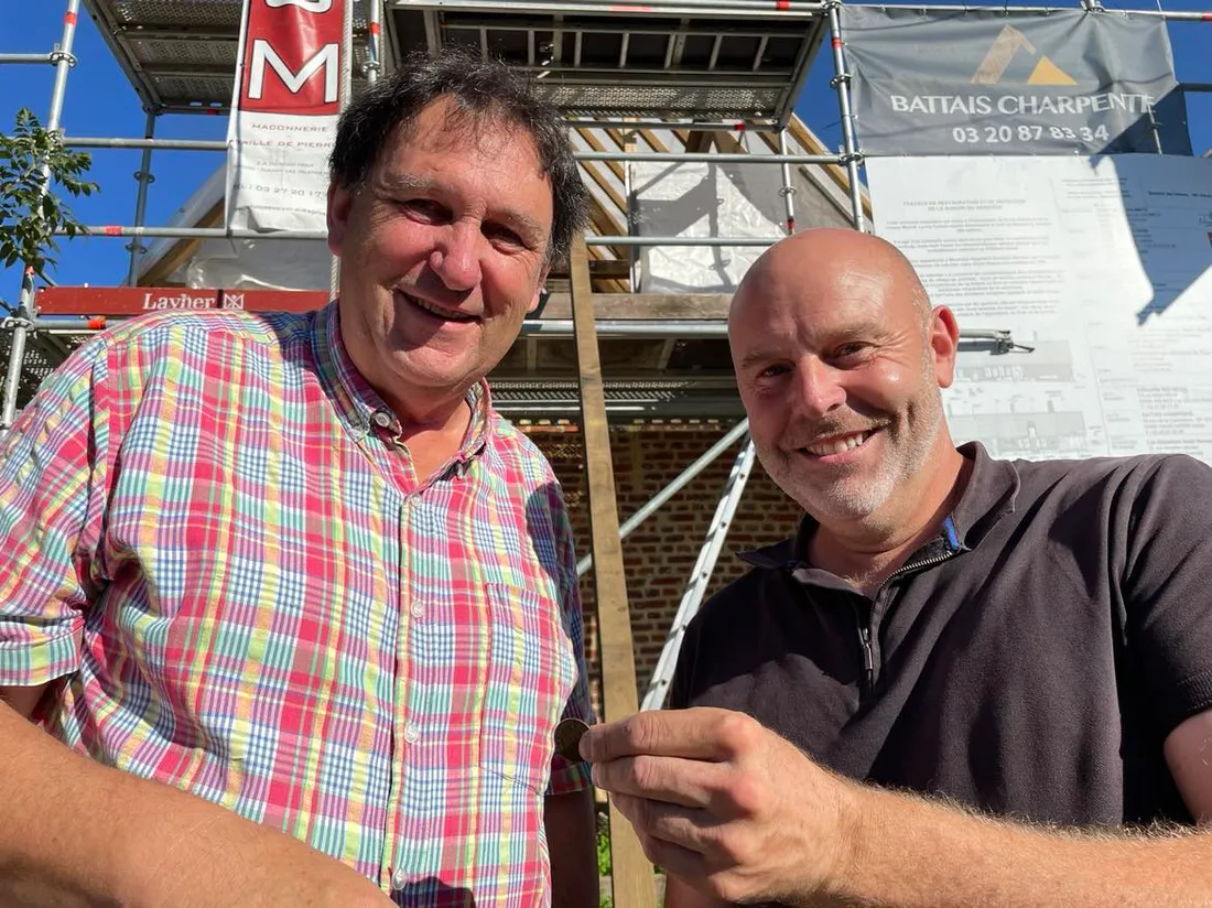 Anthony Vienne et Daniel Herbaut