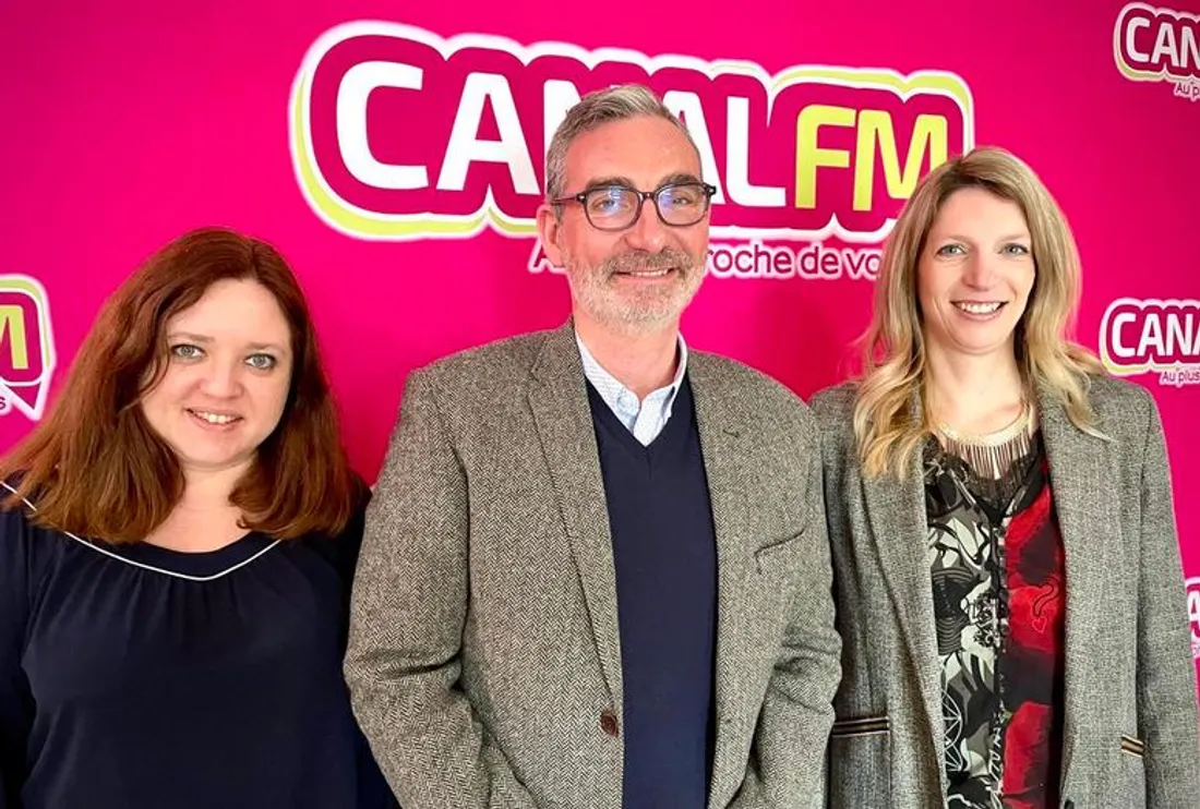 Olivier Cornil, Elise Curtaz (à G.), Vanessa Denoyelle