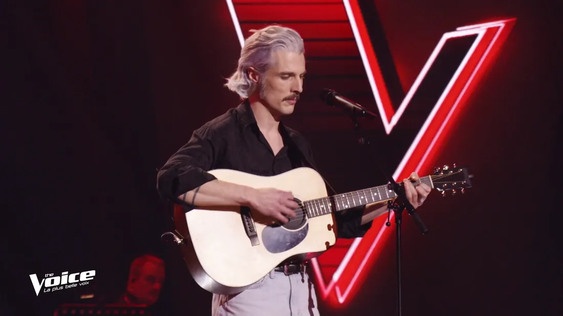Matt Van T, chanteur de Roubaix, dans the Voice 2026