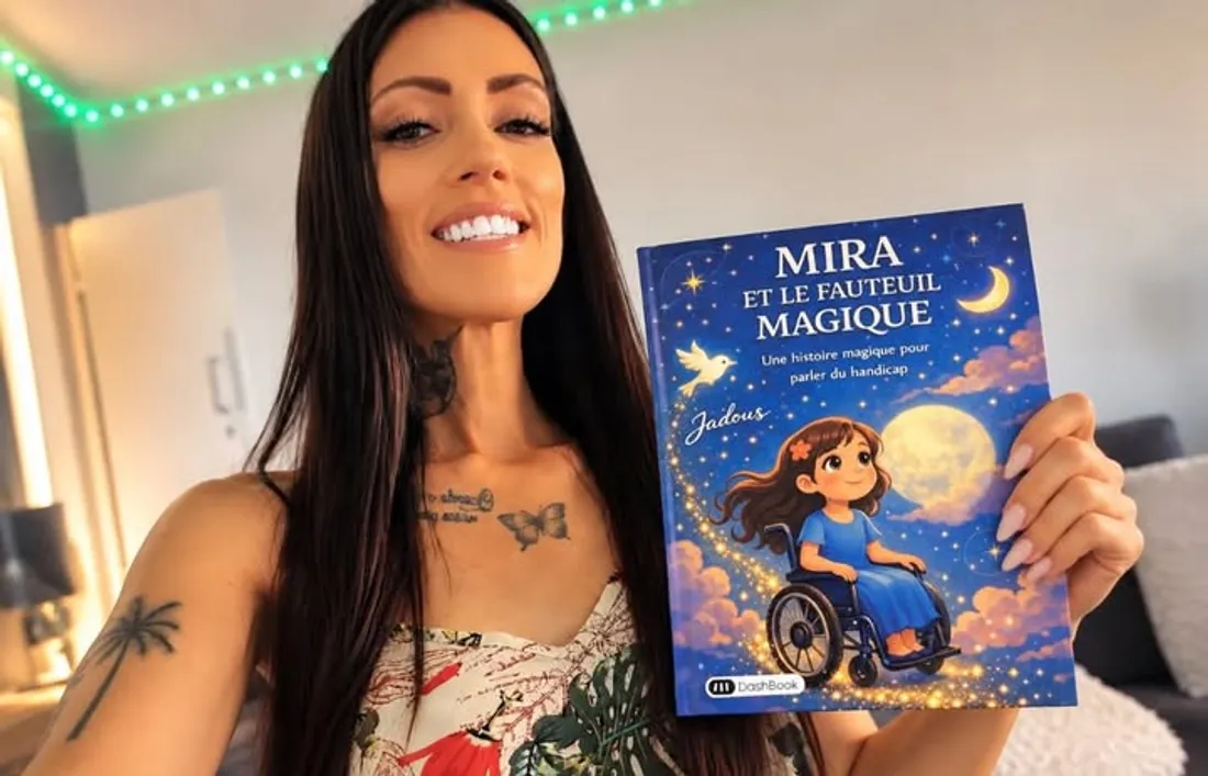 Jadous sort Mira, un livre sur le handicap