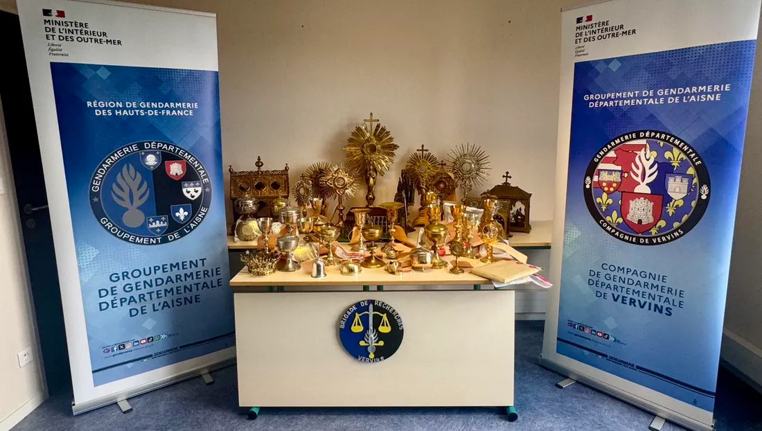 Objets religieux dérobés