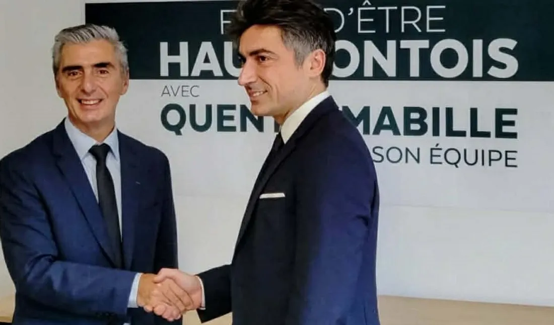 Quentin Mabille et Olivier Silva