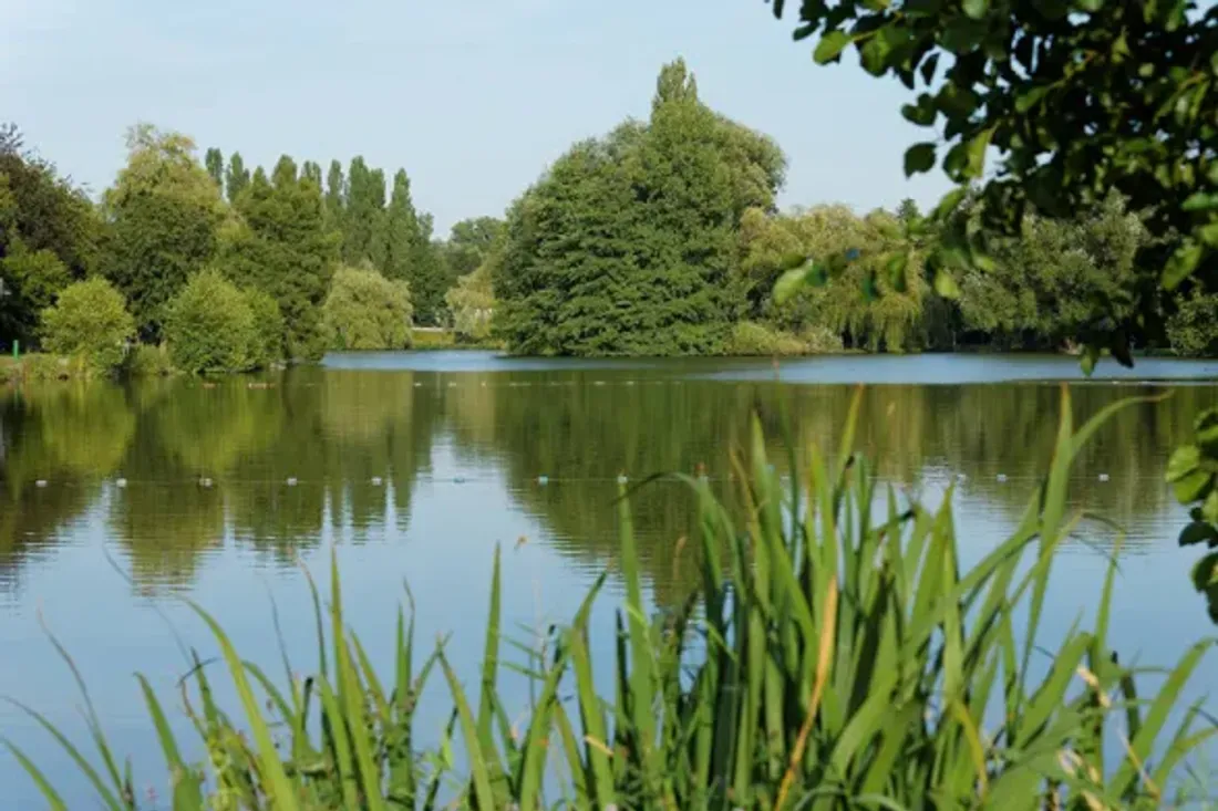 Le lac du paradis de Louvroil