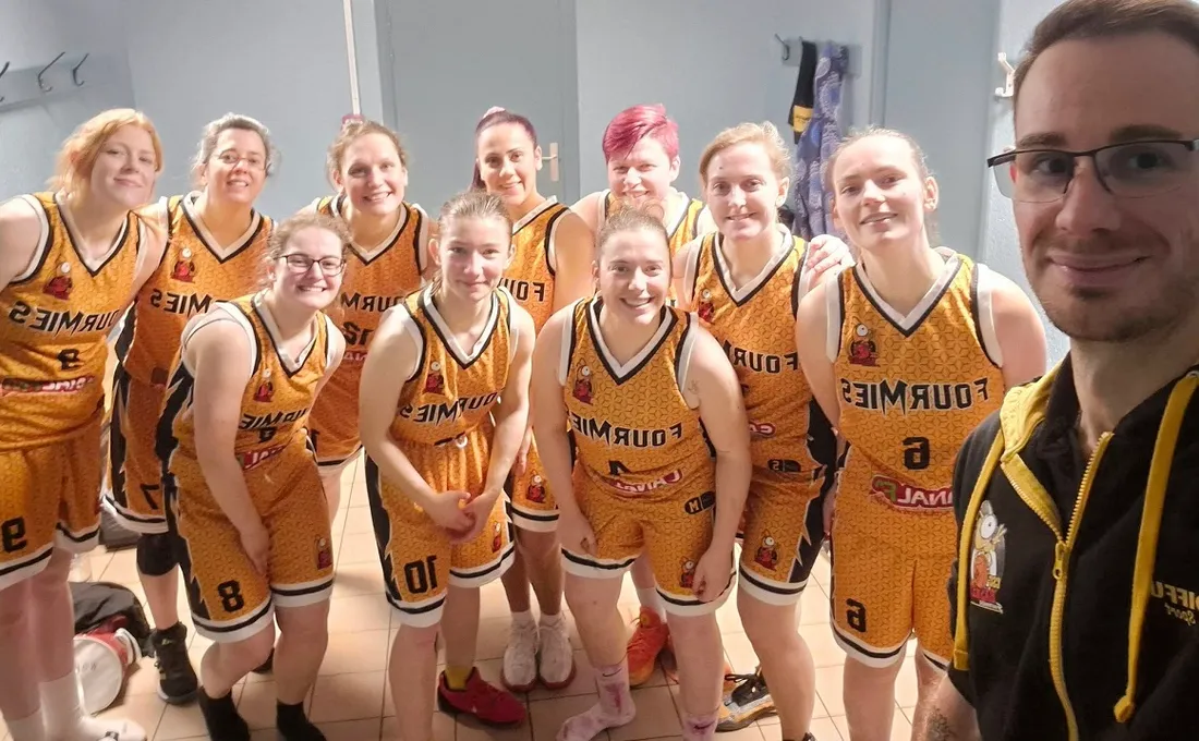 Les seniors féminines du CSC Basket de Fourmies