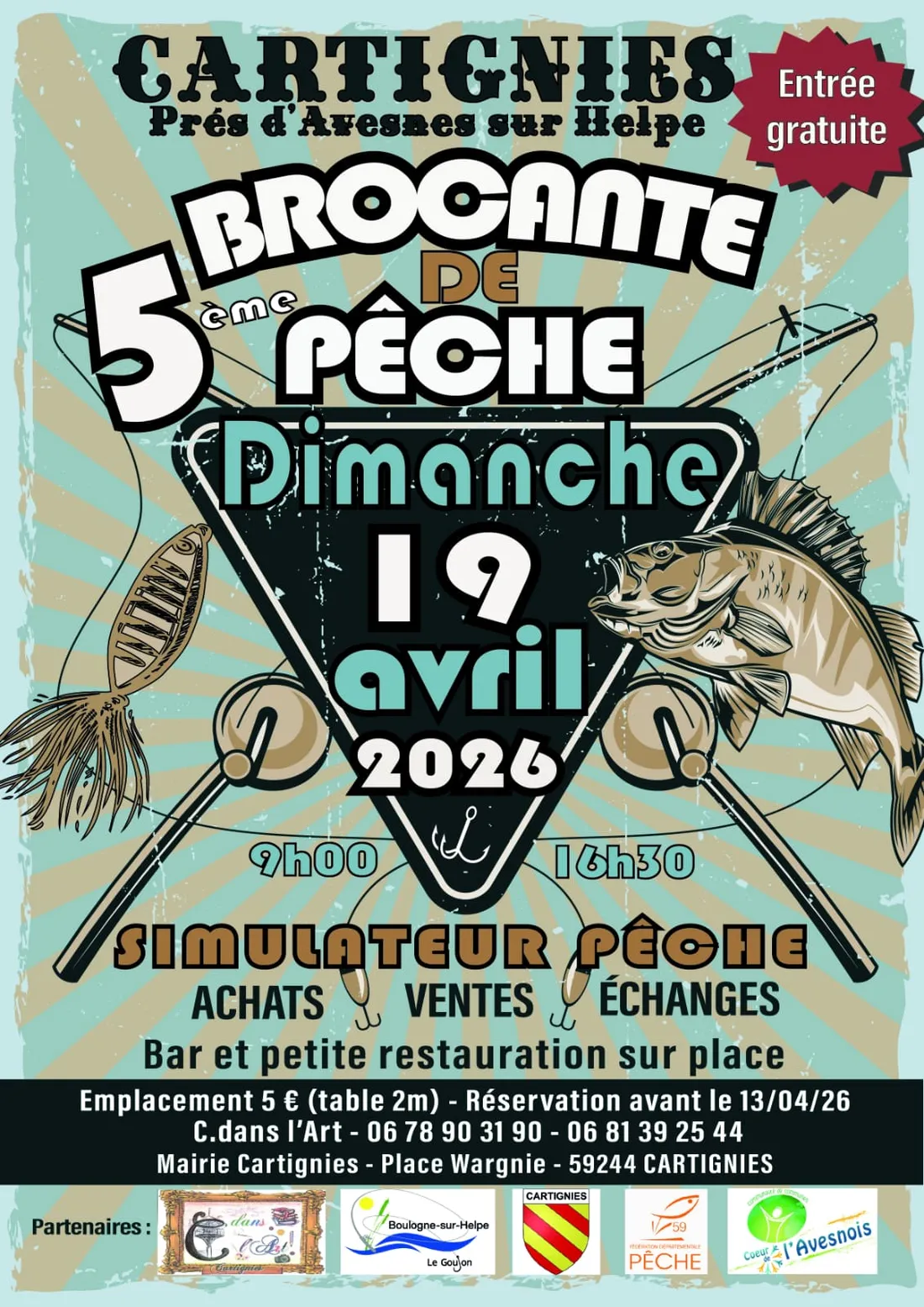 Brocante de pêche