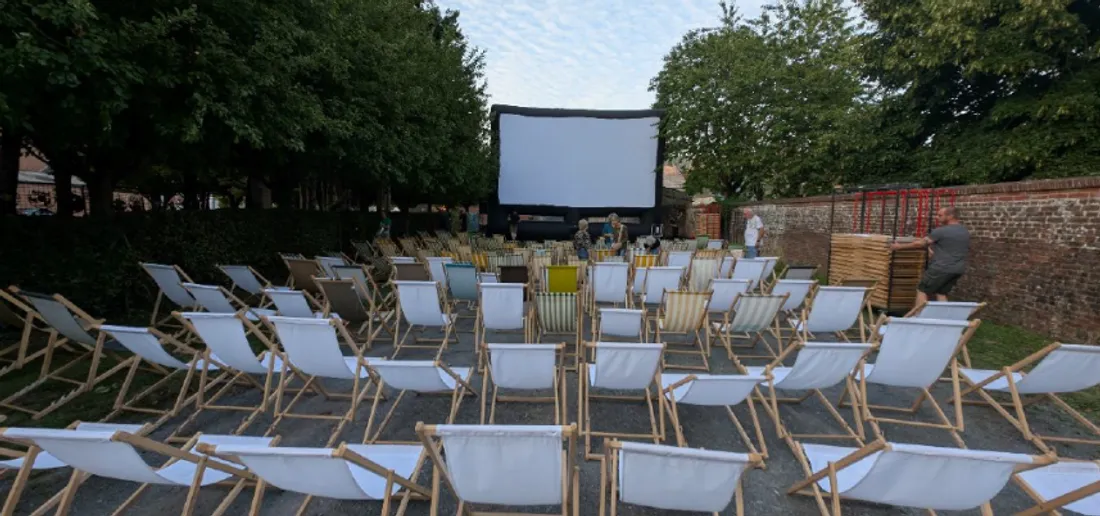 Le cinéma plein air avec l'AMVS