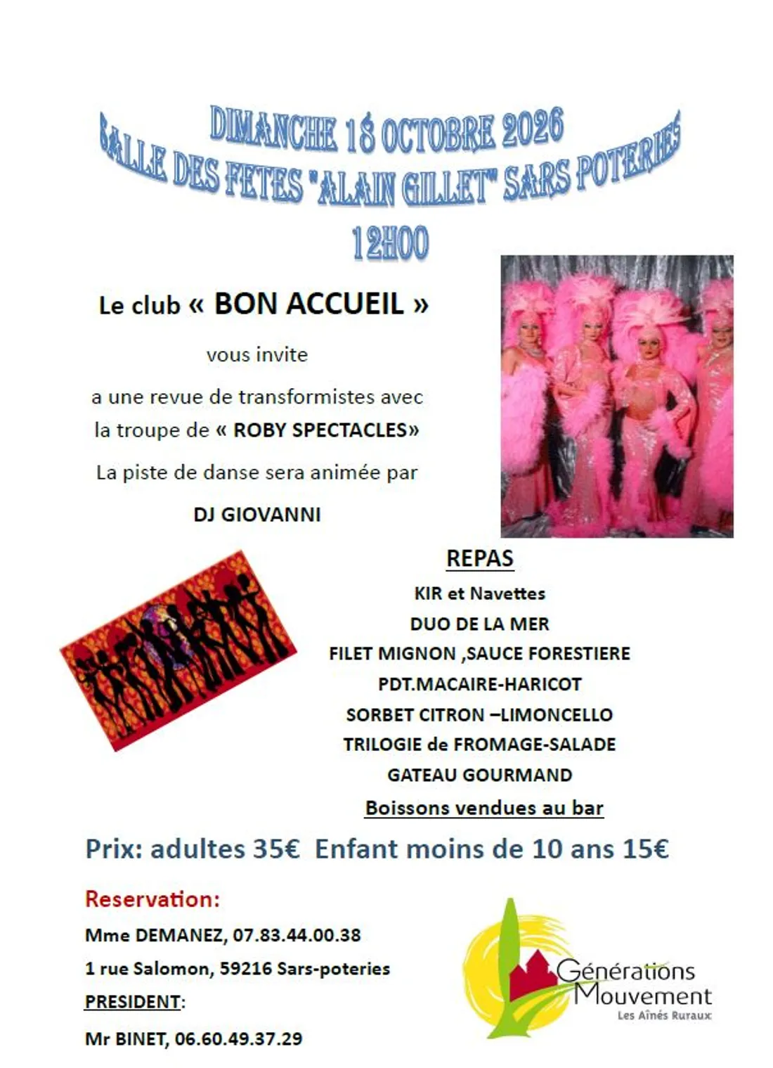 Revue transformistes