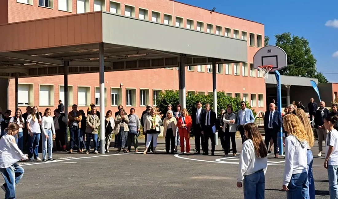 Le collège Jean Rostand à Sains-du-Nord