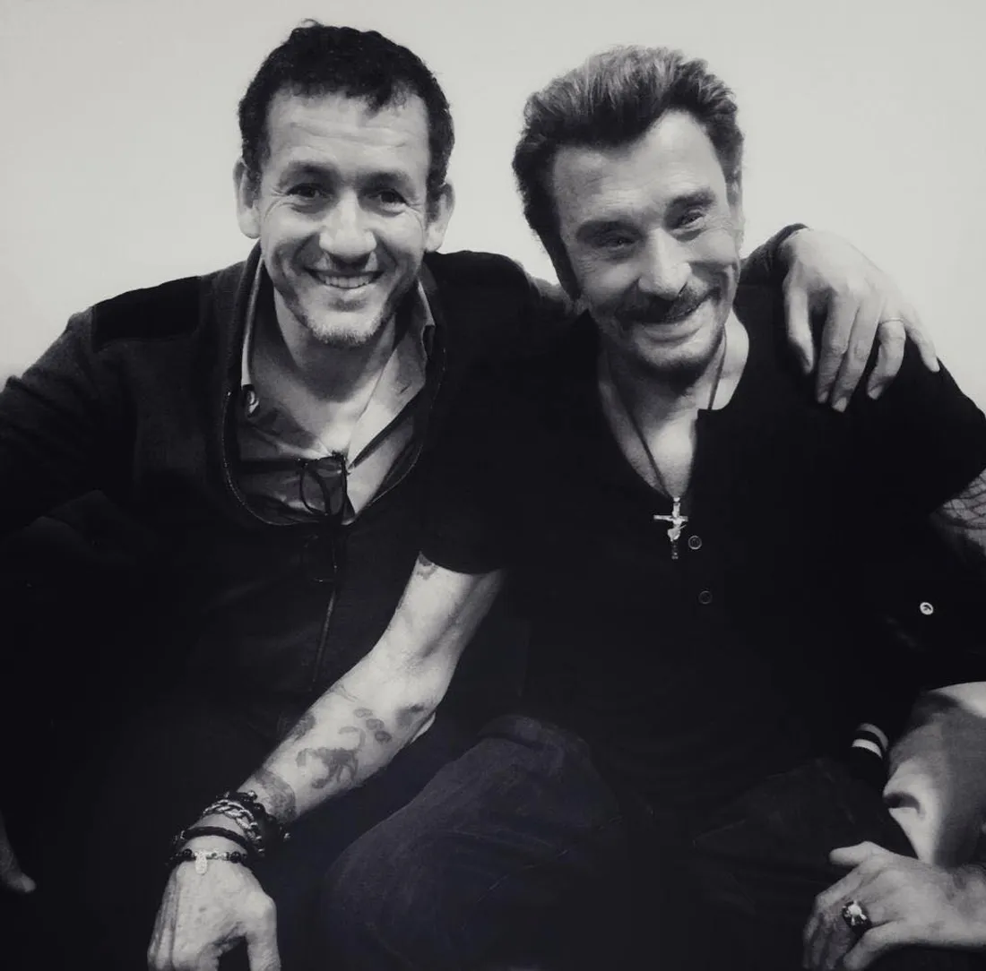 Dany Boon et Johnny Hallyday