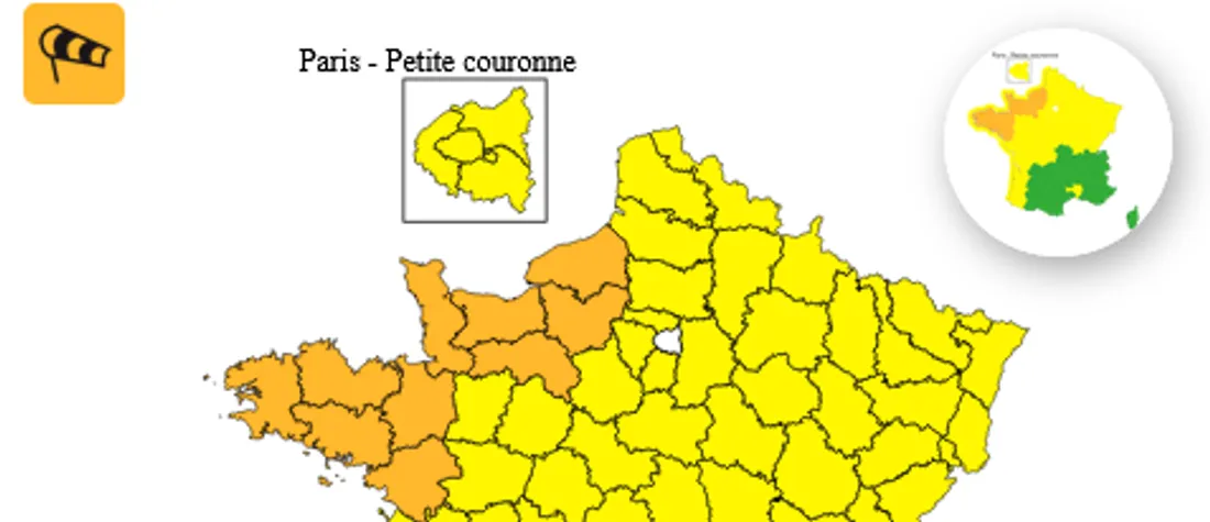Vigilance jaune en Hauts de France