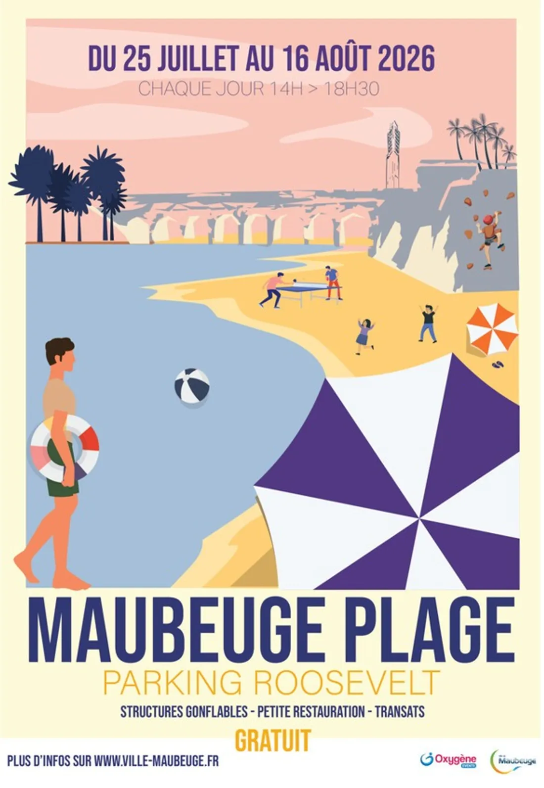 Maubeuge plage