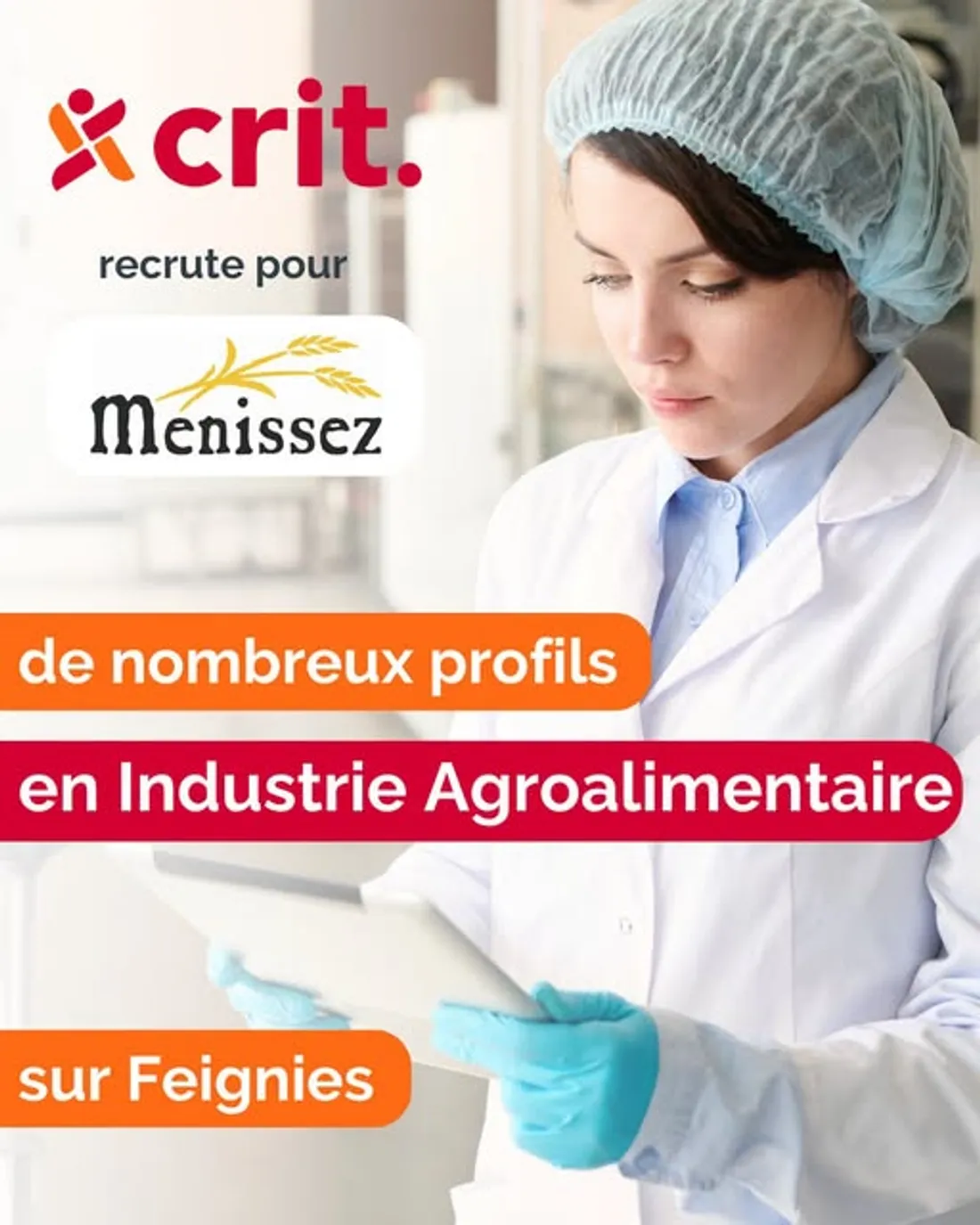 Crit recrute pour Menissez