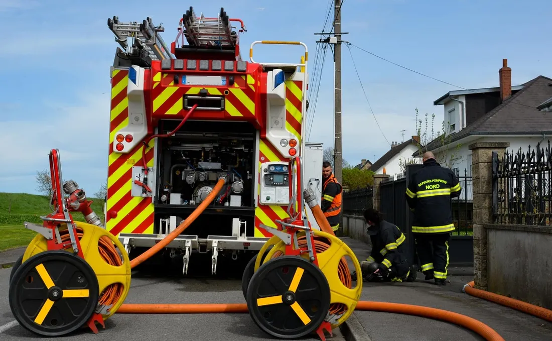 Les pompiers en action (photo d'illustration)