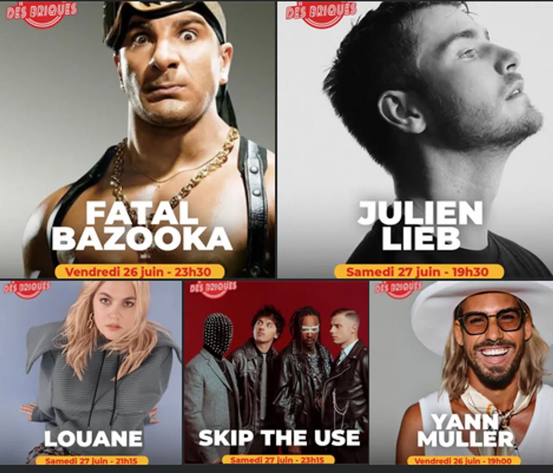 Programmation 2026 - Ronde des Briques