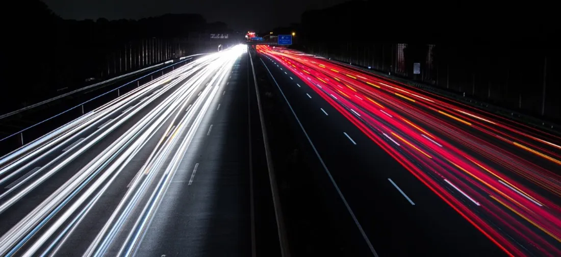 trafic voie rapide - Photo d'illustration.