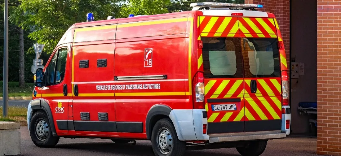 Image d'illustration. Un accident camion de pompiers