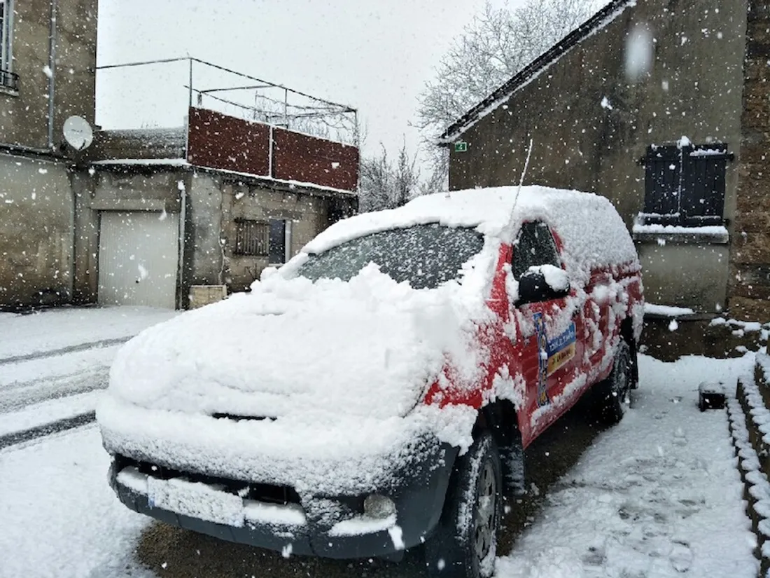 Neige - Illustration Voiture TOTEM