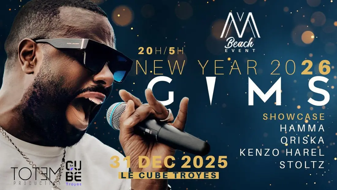 GAGNEZ VOS PLACES POUR COMMENCER 2026 AVEC GIMS 