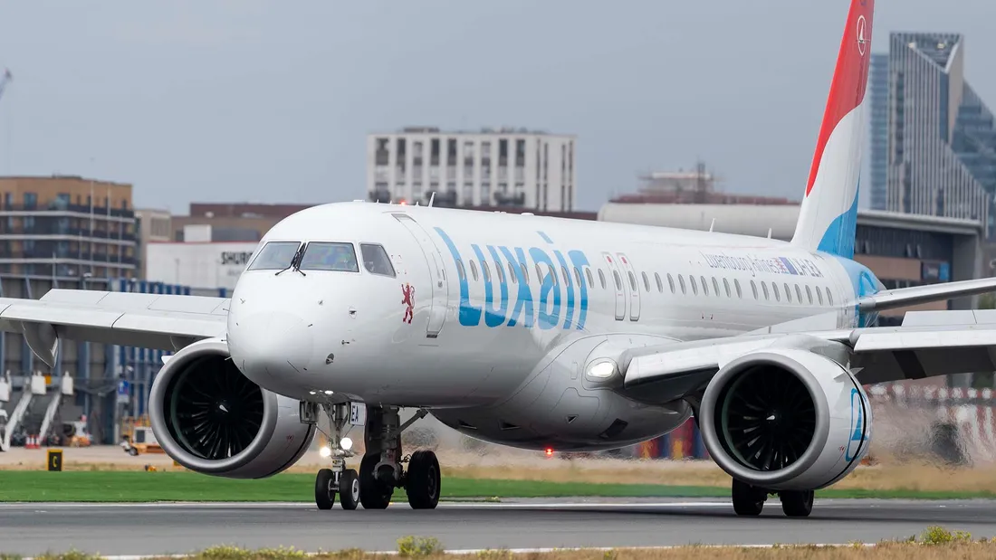 Une nouvelle génération d'avion de Luxair pour  London City Airport