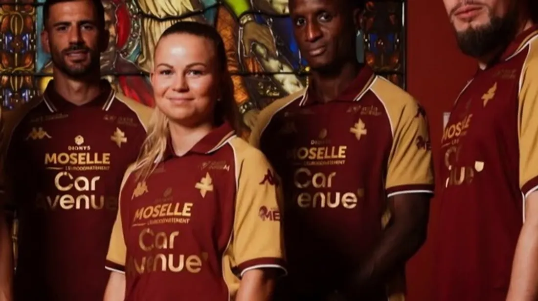 FC Metz : un nouveau maillot "hommage" au patrimoine messin