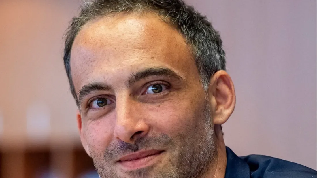 Raphaël Glucksmann en visite à Nancy aujourd'hui 