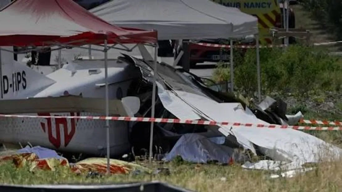 Crash d'un avion civil près de Nancy : de la fumée aperçue au...