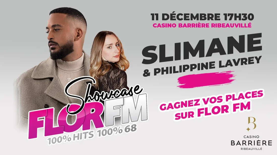 SLIMANE EN SHOWCASE FLOR FM