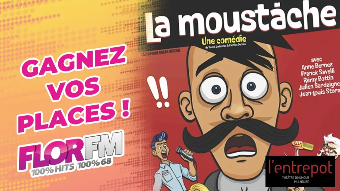 "LA MOUSTACHE" A L'ENTREPOT