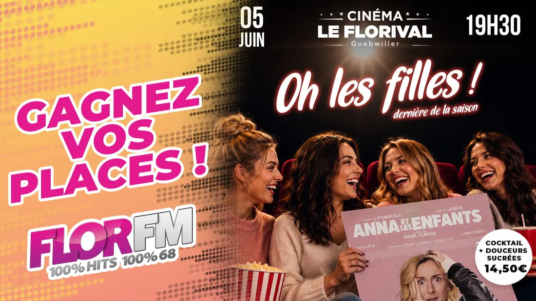 "OH LES FILLES" AU CINEMA LE FLORIVAL