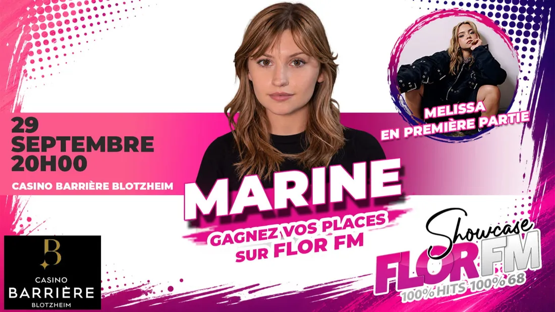 MARINE EN SHOWCASE FLOR FM